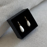 Olive Hoop Earrings