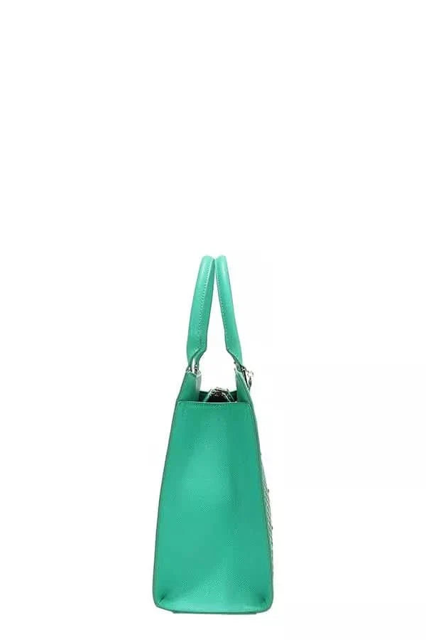 Nicole Lee USA Structured Tote Bag Monogram Print Pattern
