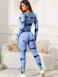 Scoop Neck Long Sleeve : Active Jumpsuit