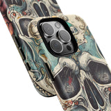 Abstract Skull Tough Phone Case