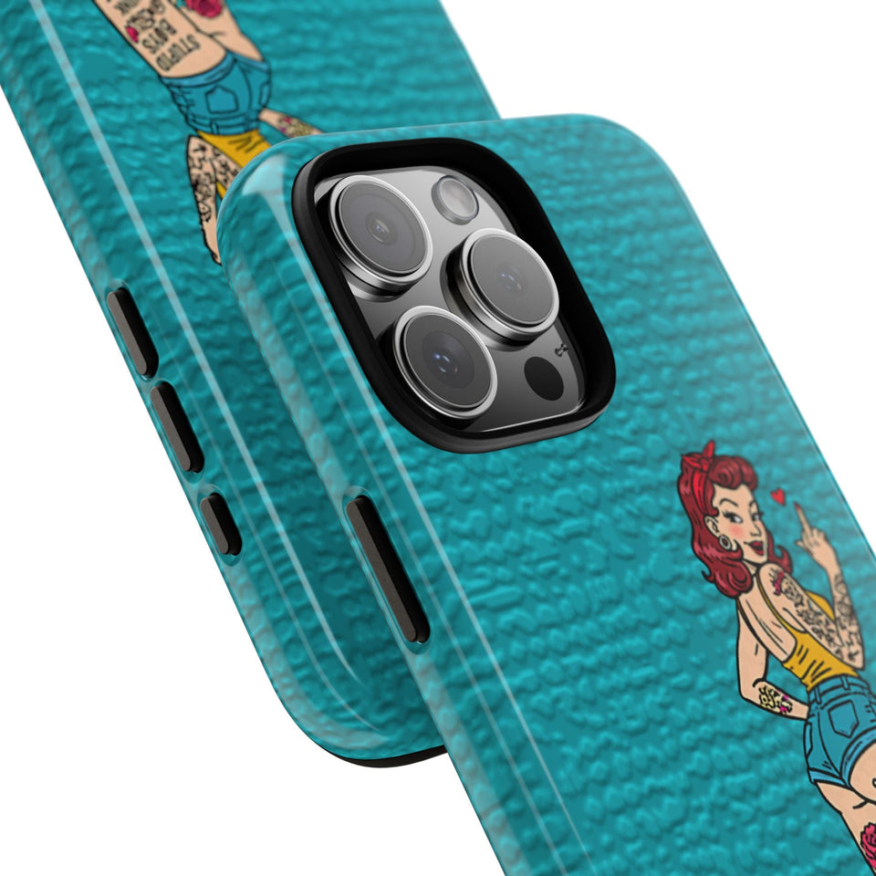 Stupid Boys Tough Phone Case
