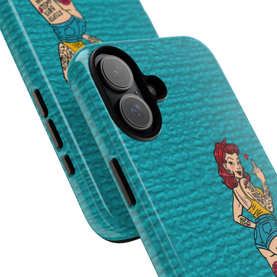 Stupid Boys Tough Phone Case
