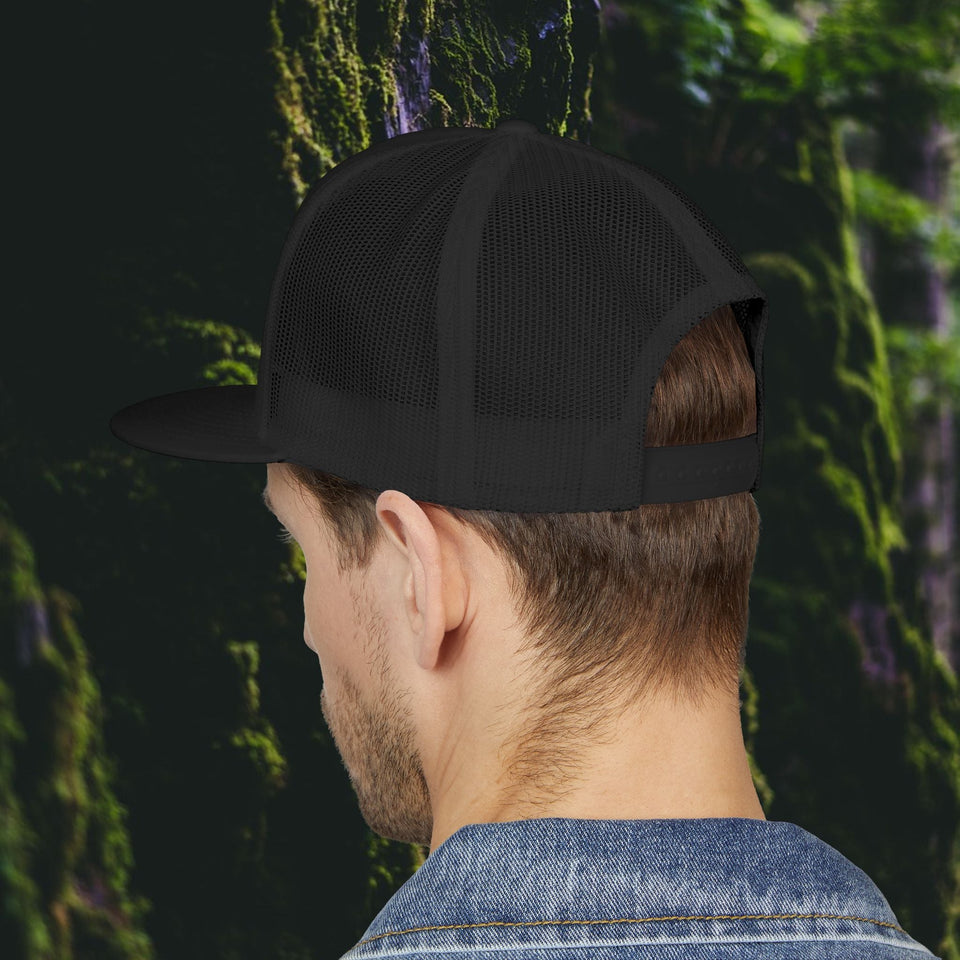 Iron Pines Trucker Hat – “Live Loud. Be Inconvenient.” Brass Knuckle Edition