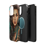 Vibrant Beauty Magnetic Tough Phone Case