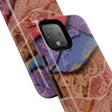 Abstract Painted Lace Tough Phone Case