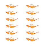 12 PCS Flame Shaped Sunglasses - Wear with style