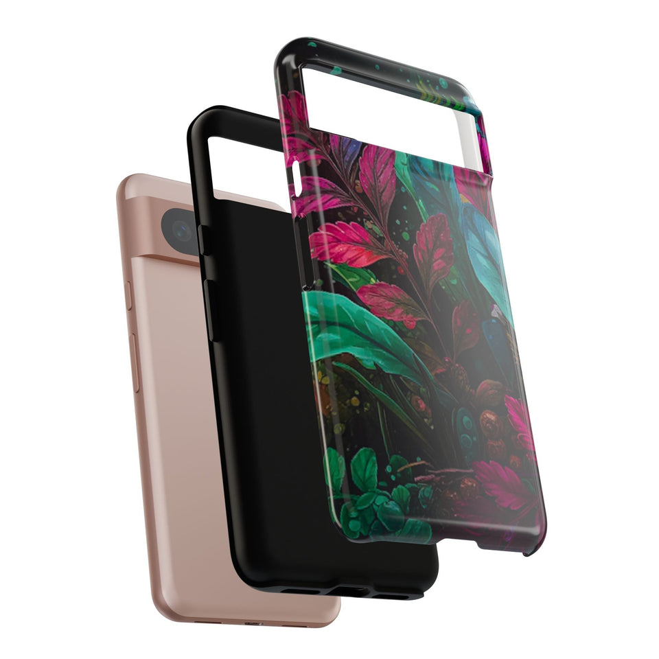 Vibrant Floral Tough Phone Case