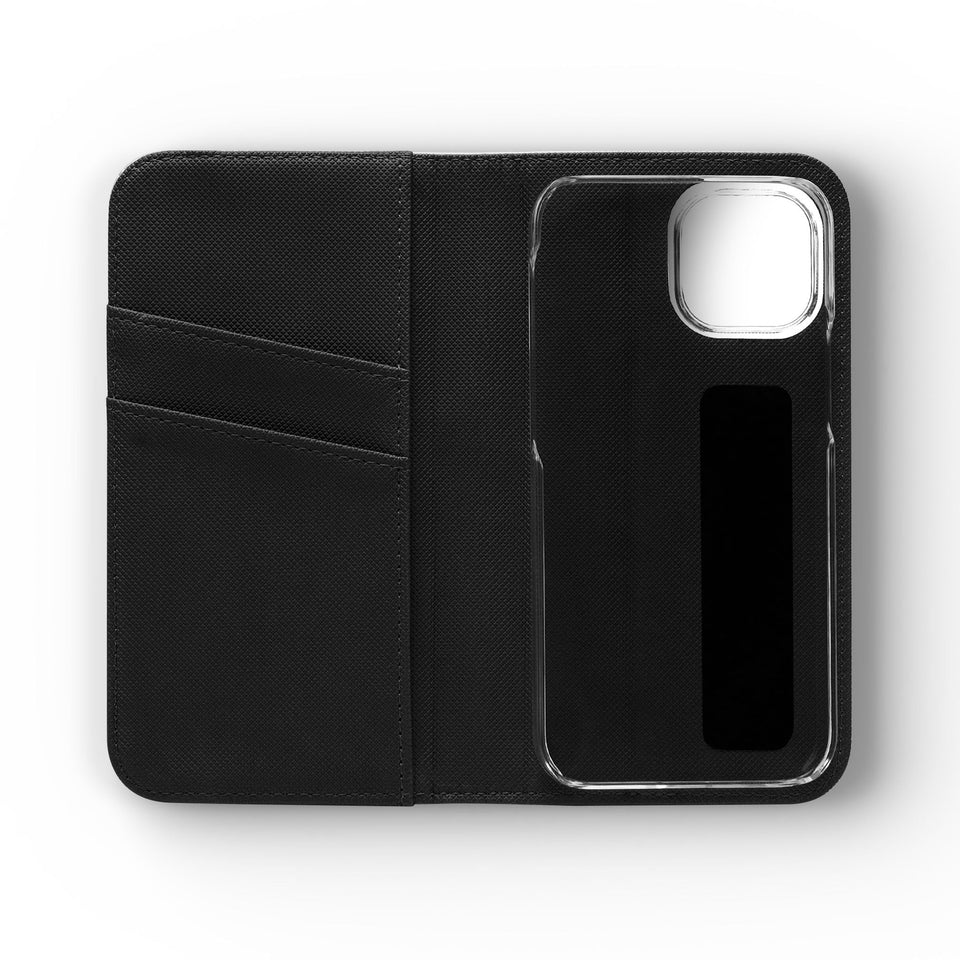 Sugar Skull Flip Wallet Phone Case