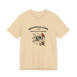Bird Watching Is Hardcore T-Shirt | Funny Punk Birder Shirt for Misfits & Field Freaks