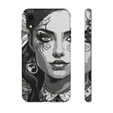 Green Eyed Devilish Beauty Tough Phone Case