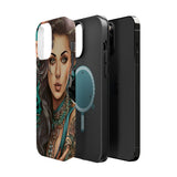 Vibrant Beauty Magnetic Tough Phone Case