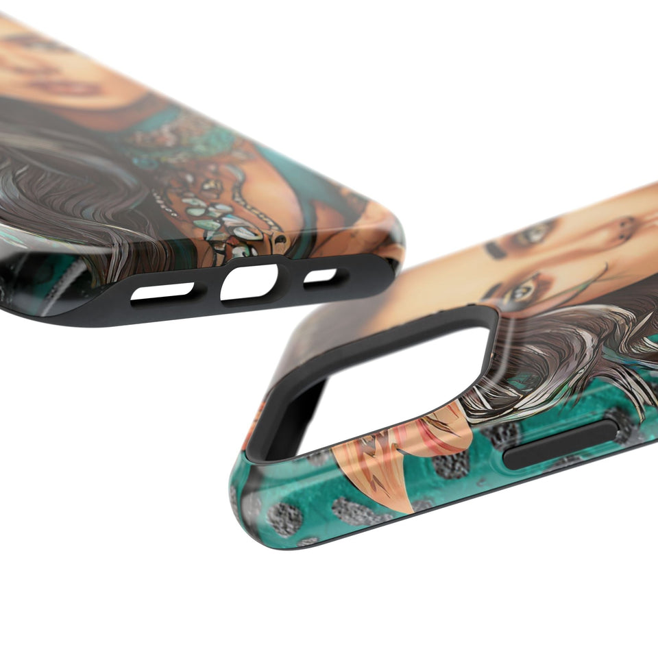 Vibrant Beauty Magnetic Tough Phone Case
