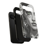 Green Eyed Devilish Beauty Tough Phone Case