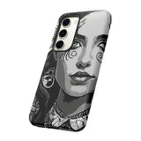 Green Eyed Devilish Beauty Tough Phone Case
