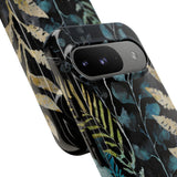 Dark Floral Tough Phone Case