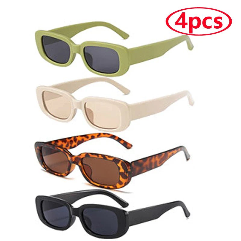 13pcs Small Square Retro Sunglasses - Wear with style