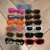 13pcs Small Square Retro Sunglasses - Wear with style