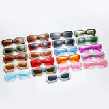 13pcs Small Square Retro Sunglasses - Wear with style
