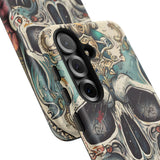 Abstract Skull Tough Phone Case