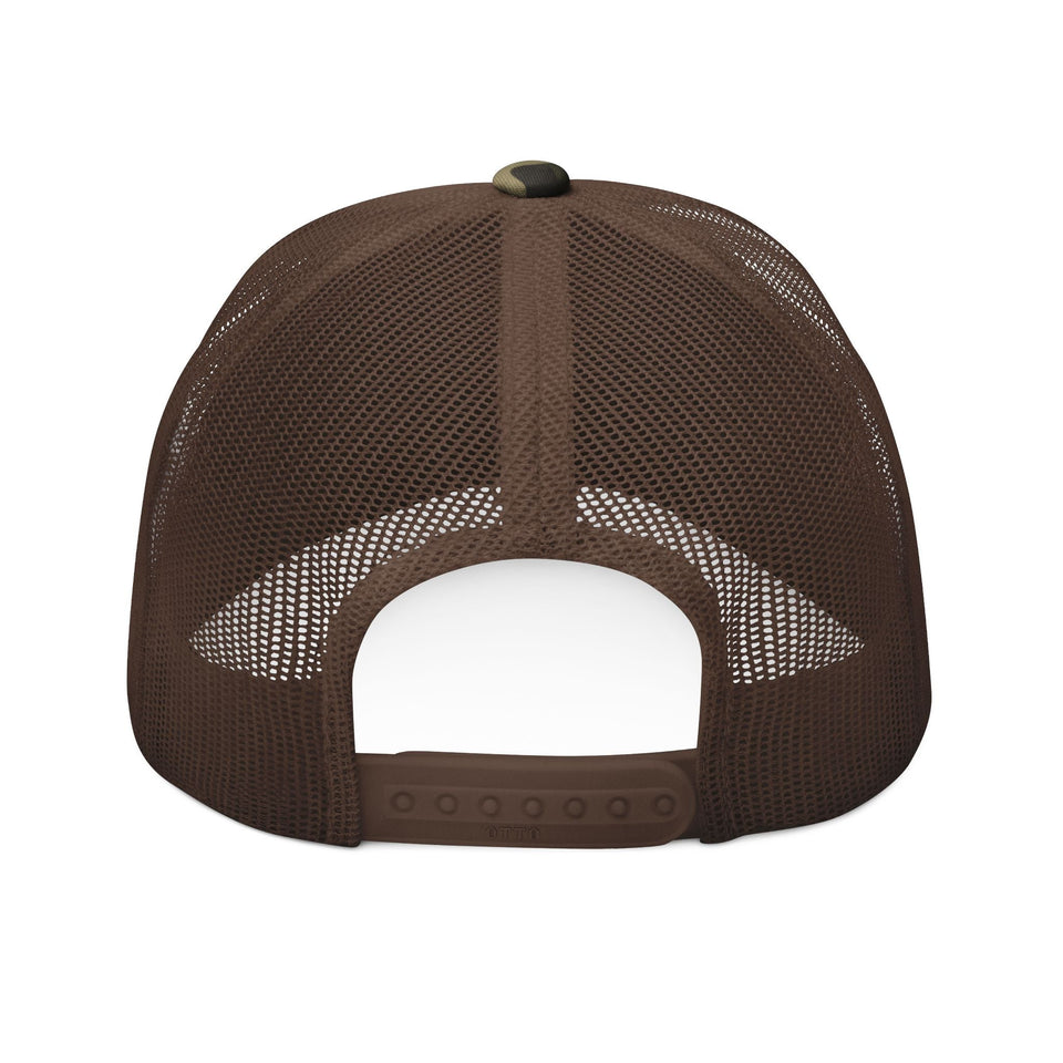 Be Inconvenient Camo Trucker Hat | Rebel Outdoors Snapback by Iron Pines