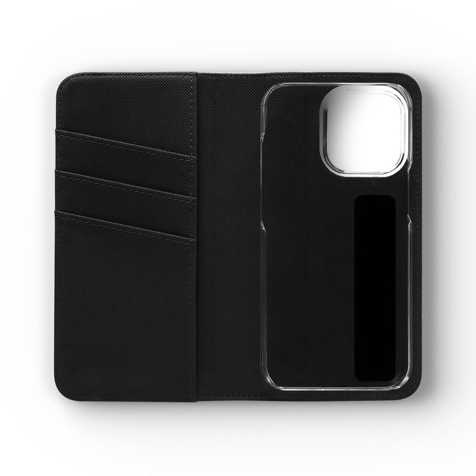 Sugar Skull Flip Wallet Phone Case