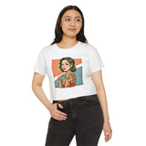 Vintage Pin Up Retro Crop Top