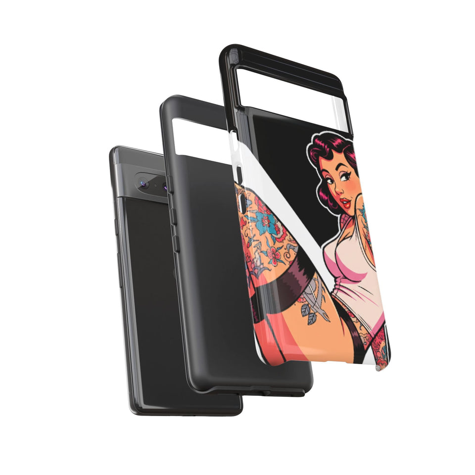 Vintage Tattoo Beauty Tough Phone Case