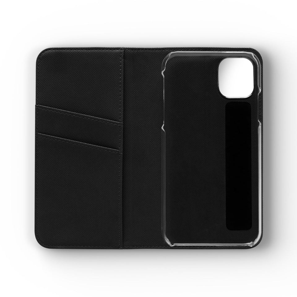 Sugar Skull Flip Wallet Phone Case