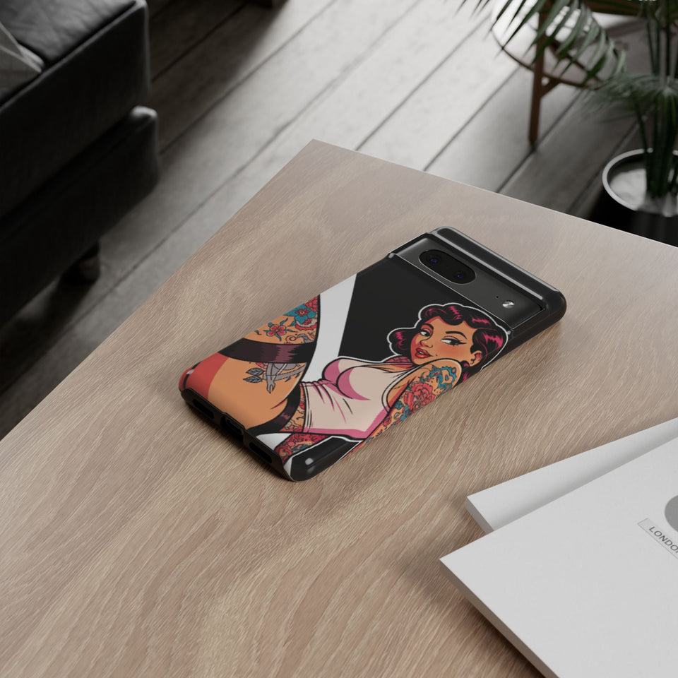 Vintage Tattoo Beauty Tough Phone Case