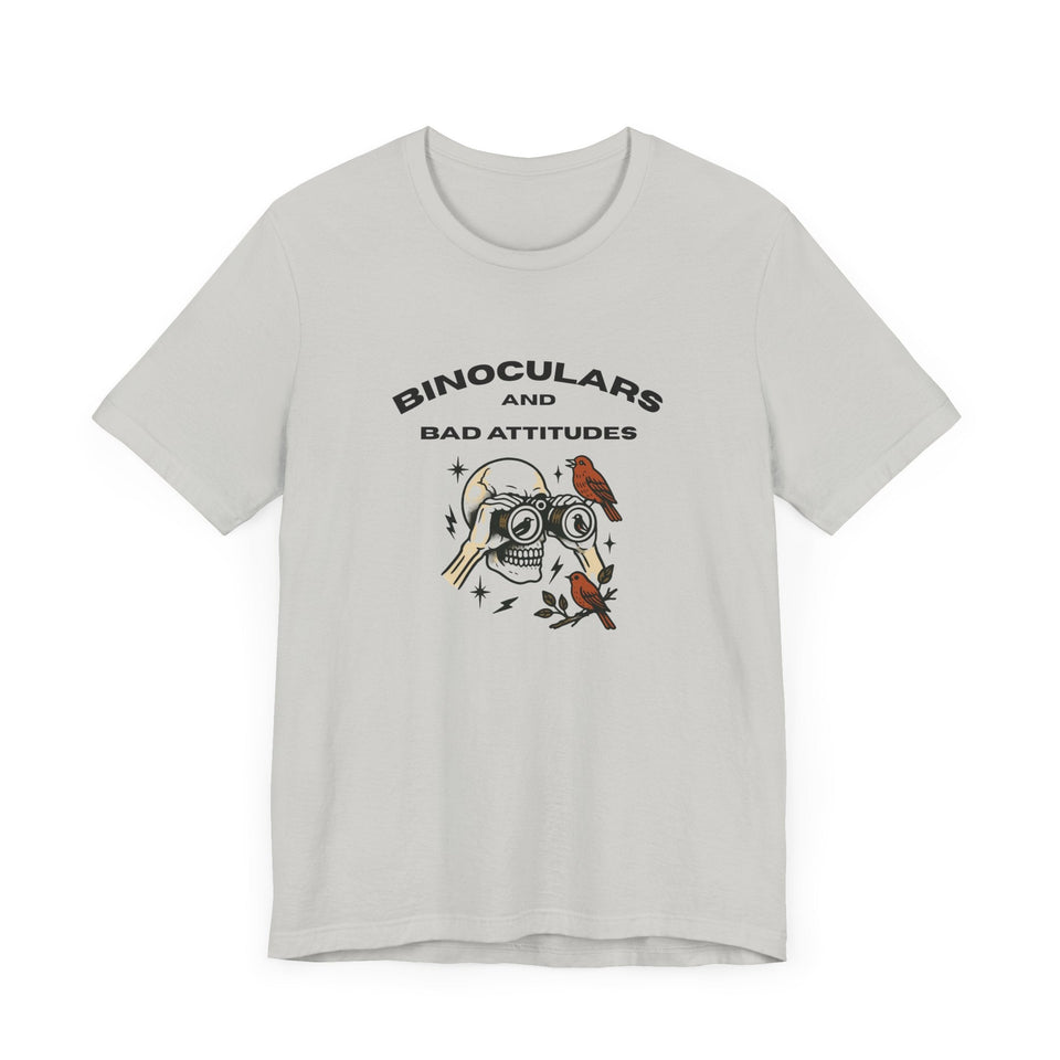 Bird Watching Is Hardcore T-Shirt | Funny Punk Birder Shirt for Misfits & Field Freaks
