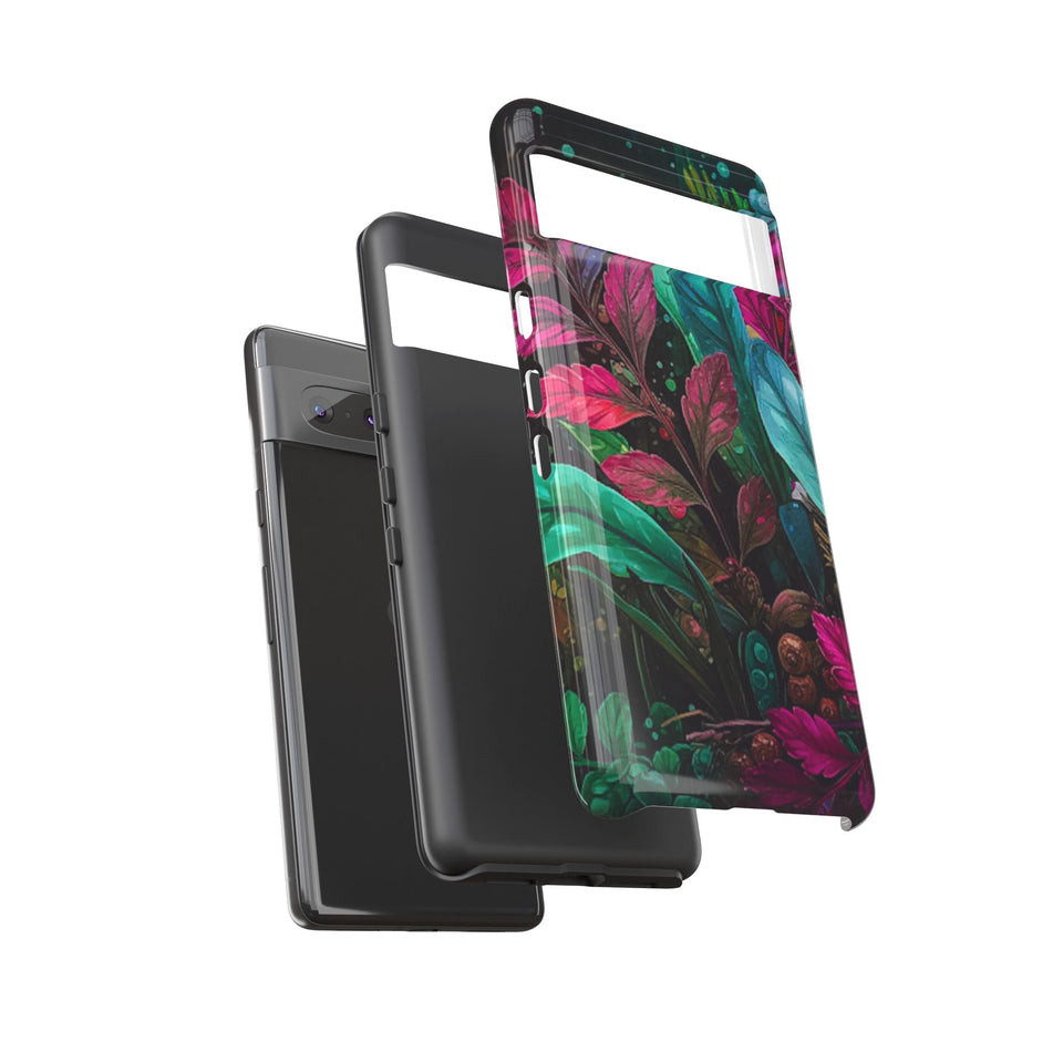 Vibrant Floral Tough Phone Case