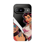 Vintage Tattoo Beauty Tough Phone Case
