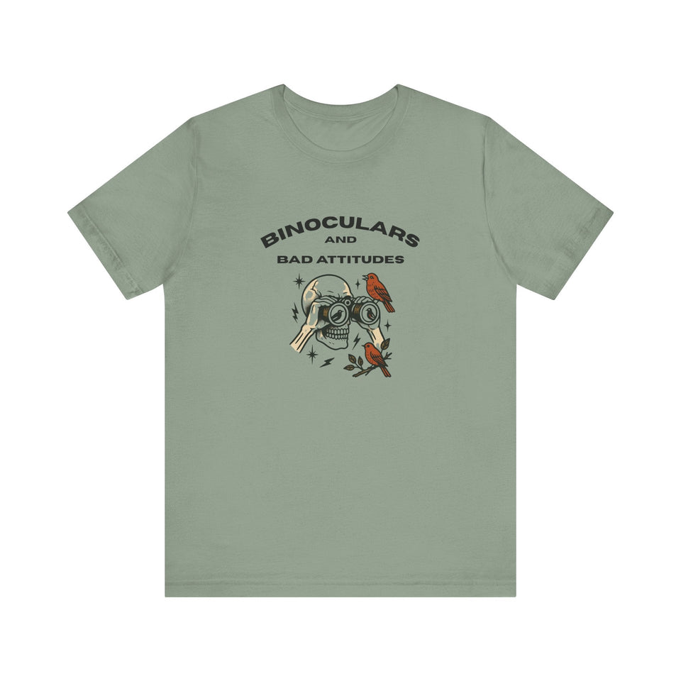Bird Watching Is Hardcore T-Shirt | Funny Punk Birder Shirt for Misfits & Field Freaks