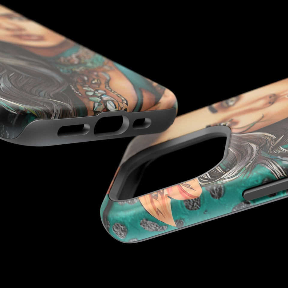 Vibrant Beauty Magnetic Tough Phone Case