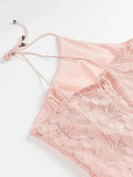 Lace One Shoulder : Mini Dress