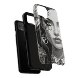 Green Eyed Devilish Beauty Tough Phone Case
