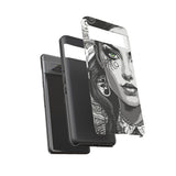 Green Eyed Devilish Beauty Tough Phone Case