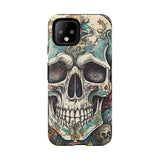 Abstract Skull Tough Phone Case