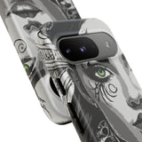 Green Eyed Devilish Beauty Tough Phone Case