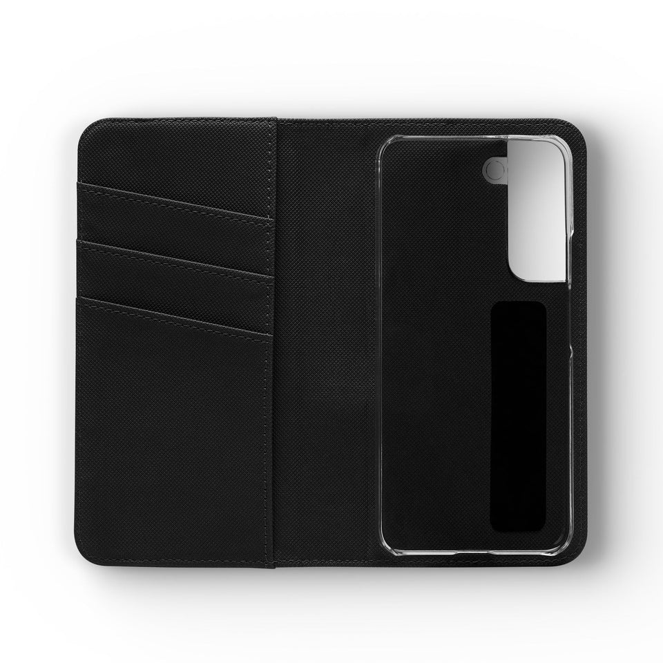 Sugar Skull Flip Wallet Phone Case