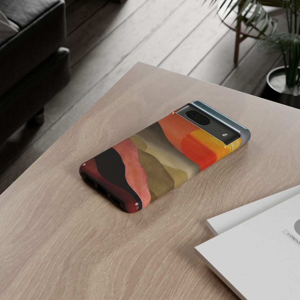 Artistic Sunset Tough Phone Case