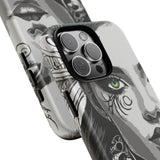 Green Eyed Devilish Beauty Tough Phone Case