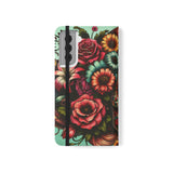 Sugar Skull Flip Wallet Phone Case