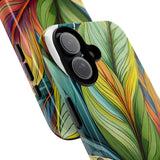 Vibrant Tropical Leaf Tough Phone Case