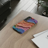 Abstract Painted Lace Tough Phone Case