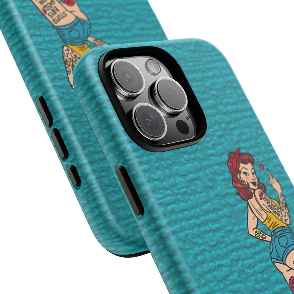 Stupid Boys Tough Phone Case