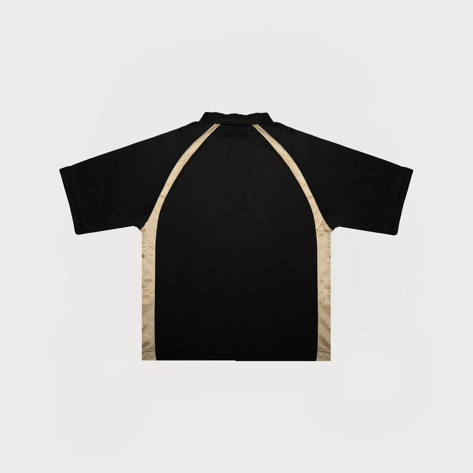 JERSEY POLO | BLACK/GOLD