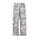 SNOW CAMO CARGO PANTS