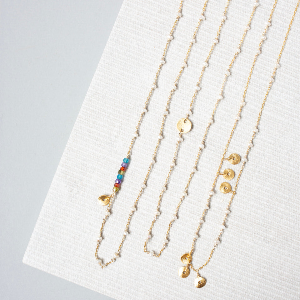 Pearl Paloma Chain Necklace