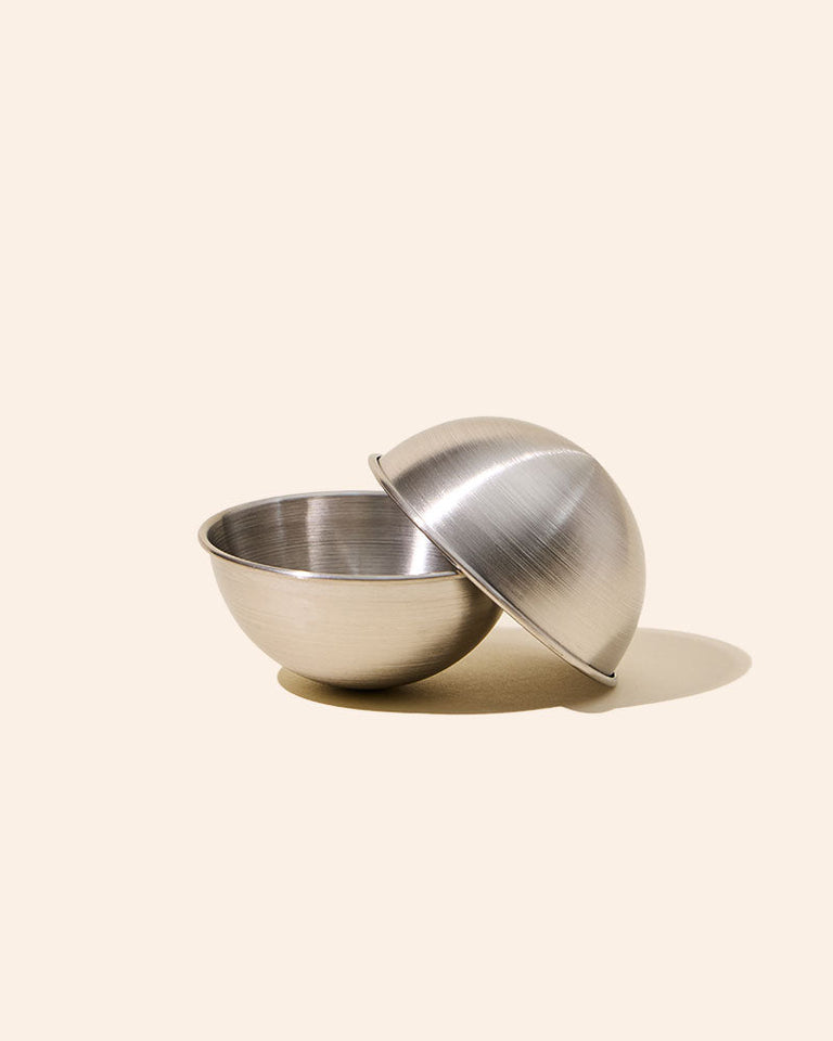 stainless steel bath bomb mold